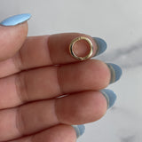 Petite Round Invisible Clasp