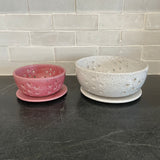Small Berry Bowl with Saucer