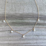 Pearl Multidrop Necklace