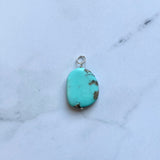 Large Chunky Turquoise Pendant