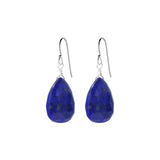 Single Drop Gemstone Earrings (Large Pear Shape)