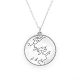 Lake Ontario Chart Necklace