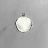 Large Round Engravable Charm