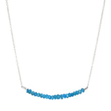 Classic Gemstone Bar Necklace