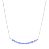 Classic Gemstone Bar Necklace