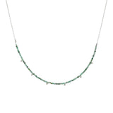 Half-Beaded Gemstone Choker