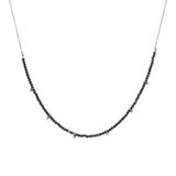 Half-Beaded Gemstone Choker