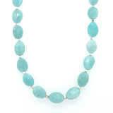 Oval Gemstone Necklace