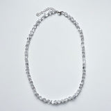 Oval Herkimer Diamond Necklace