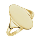 Oval Signet Ring