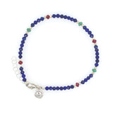 Red, Right, Return Gemstone Bracelet