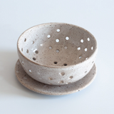 Small Berry Bowl with Saucer