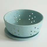 Large Berry Bowl with Saucer