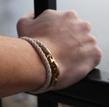 Journey Double Rope Bracelet (Wheat)