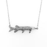 Sideways Muskie Necklace