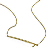 Sideways Boat Hook Necklace