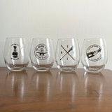 Stemless Wine Glass