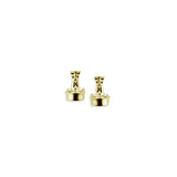 Channel Marker Stud Earrings