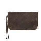 Large Leather Wristlet