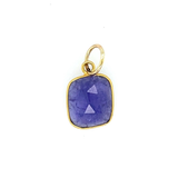 Channel Set Tanzanite Pendant