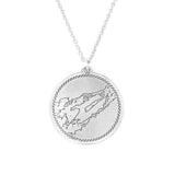 Wellesley Island Chart Necklace