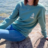 Windswept Pine ComfortWash Crewneck