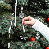 Boat Hook Pewter Ornament