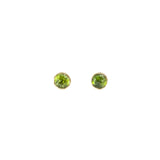 Organic Set Gemstone Stud Earrings
