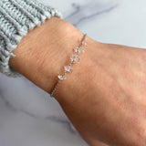 Herkimer Diamond Multistone Bracelet
