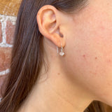 Herkimer Diamond Single Drop Earrings