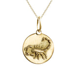 Scorpio Zodiac Charm in 18K Gold