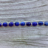 Oval Gemstone Necklace