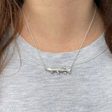 Sideways Muskie Necklace