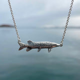 Sideways Muskie Necklace