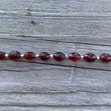 Oval Gemstone Necklace