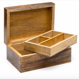 Indukala Mango Wood Jewelry Box