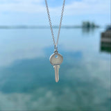 Cottage Key Necklace