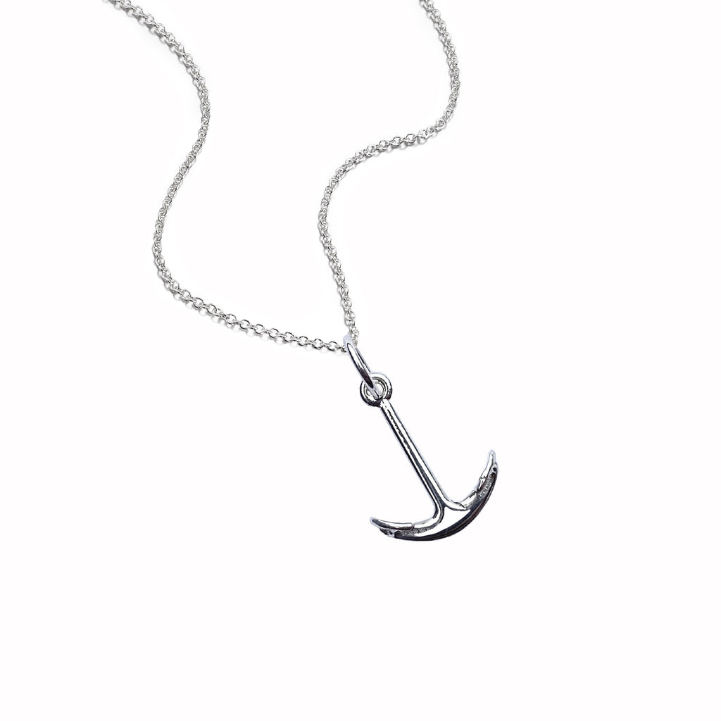 Medium Anchor Necklace – The Golden Cleat