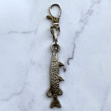 Pike Pewter Keychain