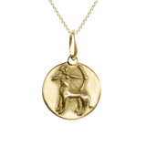 Sagittarius Zodiac Charm in 18K Gold