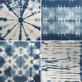Indigo Shibori Cotton Napkins