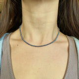 Tiny Gray Pearl Strand