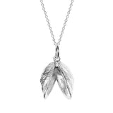 Double Zebra Mussel Necklace
