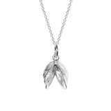 Double Zebra Mussel Necklace