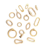 Large Snake Invisible Clasp with Diamond Eyes