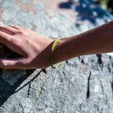 Small Peridot Bracelet