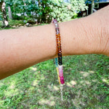 Medium Ombre Multicolor Tourmaline Bracelet