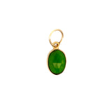 Channel Set Chrome Diopside Pendant