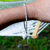 Small Gray Pearl Bracelet