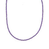 Tiny Round Amethyst Strand